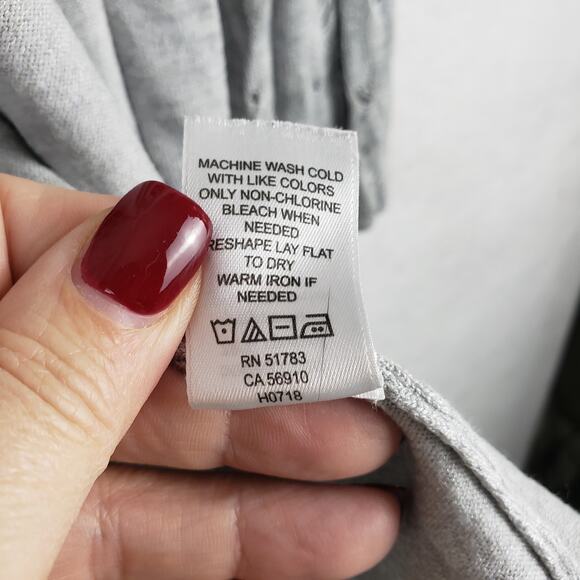 Maurices Women's 3X Open Front Cardigan Sweater Light Gray Pointelle Knit Sleeve - Picture 6 of 9